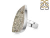 Spectropyrite Druzy Adjustable Ring-ADJ-R SPD-2-200
