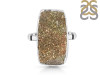 Spectropyrite Druzy Adjustable Ring-ADJ-R SPD-2-201