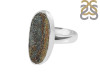 Spectropyrite Druzy Ring-R-Size-8 SPD-2-21
