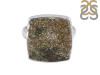 Spectropyrite Druzy Ring-R-Size-8 SPD-2-28