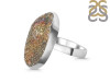 Spectropyrite Druzy Adjustable Ring-ADJ-R SPD-2-69