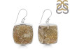 Spectropyrite Druzy Earring-E SPD-3-10