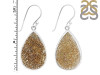 Spectropyrite Druzy Earring-E SPD-3-11