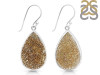 Spectropyrite Druzy Earring-E SPD-3-11