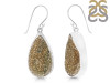 Spectropyrite Druzy Earring-E SPD-3-13