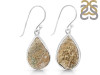 Spectropyrite Druzy Earring-E SPD-3-14