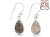 Spectropyrite Druzy Earring-E SPD-3-15