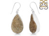 Spectropyrite Druzy Earring-E SPD-3-16