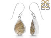 Spectropyrite Druzy Earring-E SPD-3-17