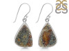 Spectropyrite Druzy Earring-E SPD-3-2