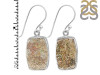 Spectropyrite Druzy Earring-E SPD-3-20