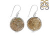 Spectropyrite Druzy Earring-E SPD-3-23