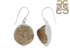 Spectropyrite Druzy Earring-E SPD-3-23
