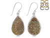 Spectropyrite Druzy Earring-E SPD-3-24