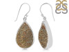 Spectropyrite Druzy Earring-E SPD-3-24