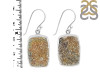 Spectropyrite Druzy Earring-E SPD-3-26