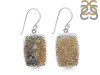 Spectropyrite Druzy Earring-E SPD-3-30