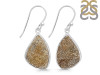 Spectropyrite Druzy Earring-E SPD-3-31