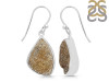 Spectropyrite Druzy Earring-E SPD-3-31