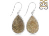 Spectropyrite Druzy Earring-E SPD-3-34