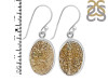 Spectropyrite Druzy Earring-E SPD-3-4