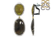 Multi Sapphire/White Topaz Earring-2E SPH-3-100