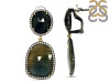 Multi Sapphire/White Topaz Earring-2E SPH-3-101