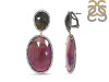 Multi Sapphire/White Topaz Earring-2E SPH-3-11