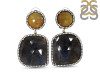 Multi Sapphire/White Topaz Earring-2E SPH-3-12