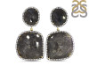 Multi Sapphire/White Topaz Earring-2E SPH-3-13
