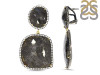 Multi Sapphire/White Topaz Earring-2E SPH-3-13