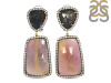 Multi Sapphire/White Topaz Earring-2E SPH-3-17
