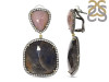 Multi Sapphire/White Topaz Earring-2E SPH-3-19