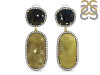 Multi Sapphire/White Topaz Earring-2E SPH-3-20