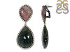 Multi Sapphire/White Topaz Earring-2E SPH-3-30