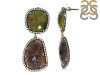 Multi Sapphire/White Topaz Earring-2E SPH-3-35