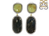Multi Sapphire/White Topaz Earring-2E SPH-3-41