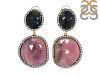 Multi Sapphire/White Topaz Earring-2E SPH-3-44