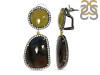 Multi Sapphire/White Topaz Earring-2E SPH-3-45