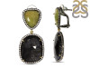 Multi Sapphire/White Topaz Earring-2E SPH-3-50