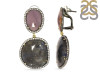 Multi Sapphire/White Topaz Earring-2E SPH-3-51