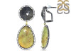 Multi Sapphire/White Topaz Earring-2E SPH-3-53