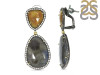 Multi Sapphire/White Topaz Earring-2E SPH-3-55