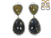 Multi Sapphire/White Topaz Earring-2E SPH-3-57