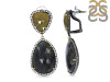 Multi Sapphire/White Topaz Earring-2E SPH-3-57