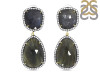 Multi Sapphire/White Topaz Earring-2E SPH-3-67