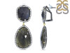 Multi Sapphire/White Topaz Earring-2E SPH-3-67