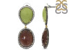 Multi Sapphire/White Topaz Earring-2E SPH-3-71