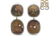 Multi Sapphire/White Topaz Earring-2E SPH-3-73