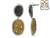 Multi Sapphire/White Topaz Earring-2E SPH-3-77